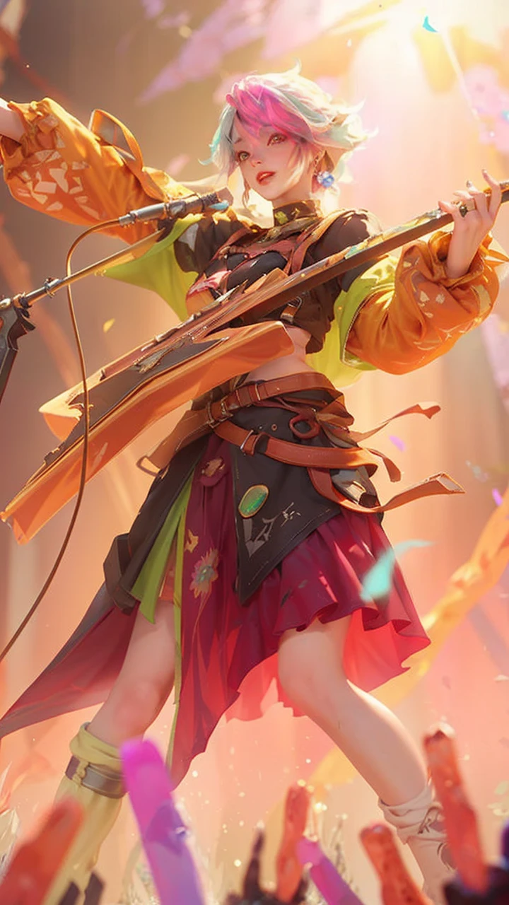 ((Best quality)), ((masterpiece)), (detailed:1.4), 3D, an image of a beautiful cyberpunk female,HDR (High Dynamic Range),Ray Tracing,NVIDIA RTX,Super-Resolution,Unreal 5,Subsurface scattering,PBR Texturing,Post-processing,Anisotropic Filtering,Depth-of-field,Maximum clarity and sharpness,Multi-layered textures,Albedo and Specular maps,Surface shading,Accurate simulation of light-material interaction,Perfect proportions,Octane Render,Two-tone lighting,Wide aperture,Low ISO,White balance,Rule of thirds,8K RAW,