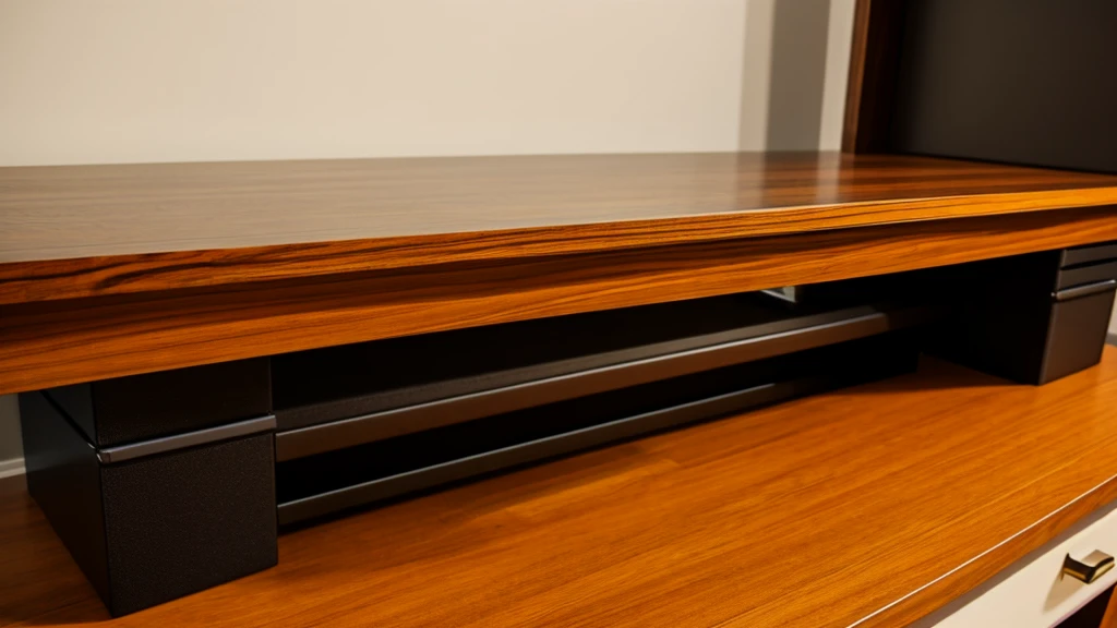 Long Desk close up