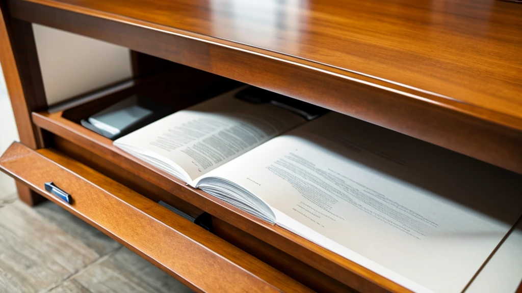 Long Desk close up