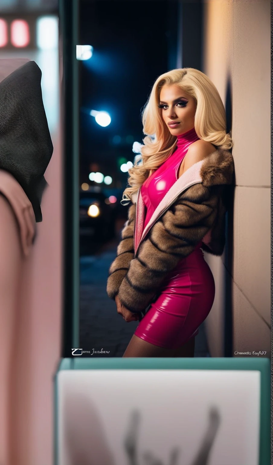 A female in the streets 