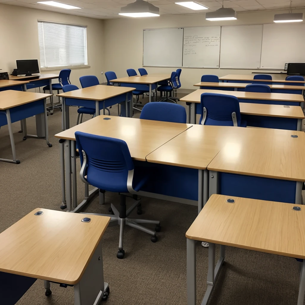 Long Class Desk