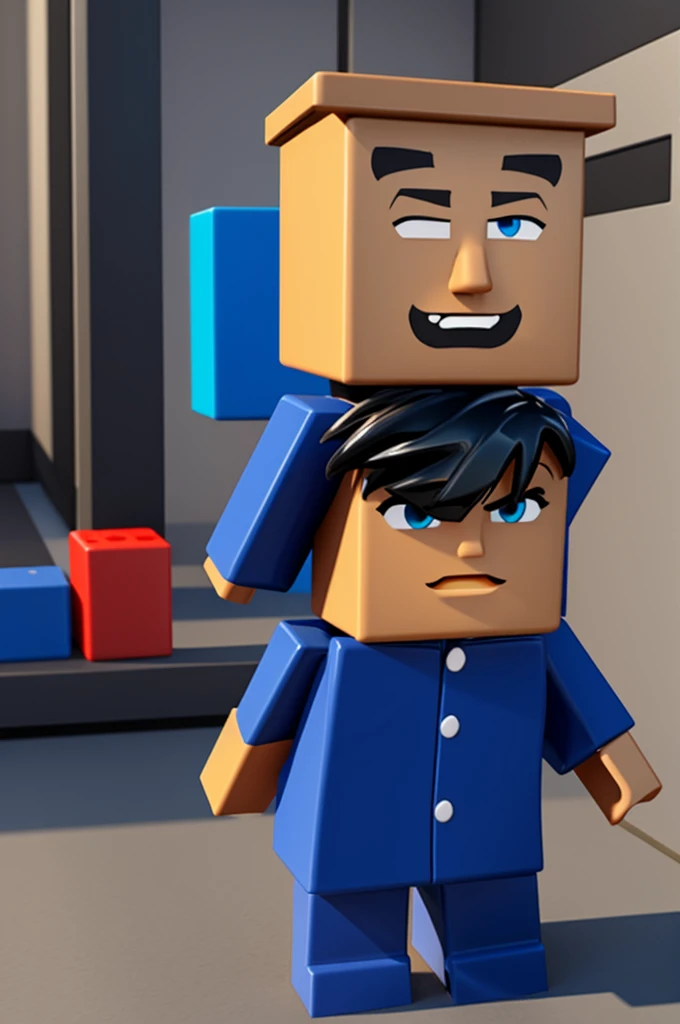 A Roblox character 