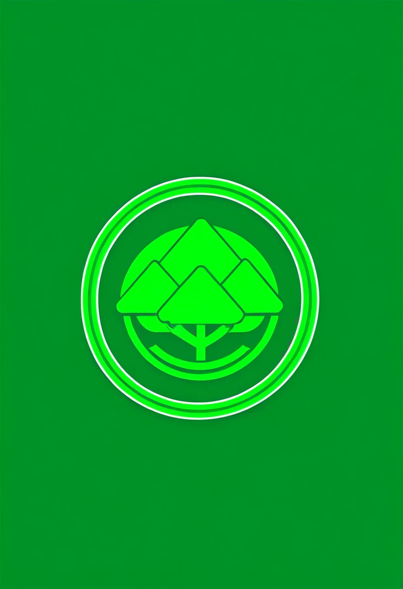 A green logo design for a travel app