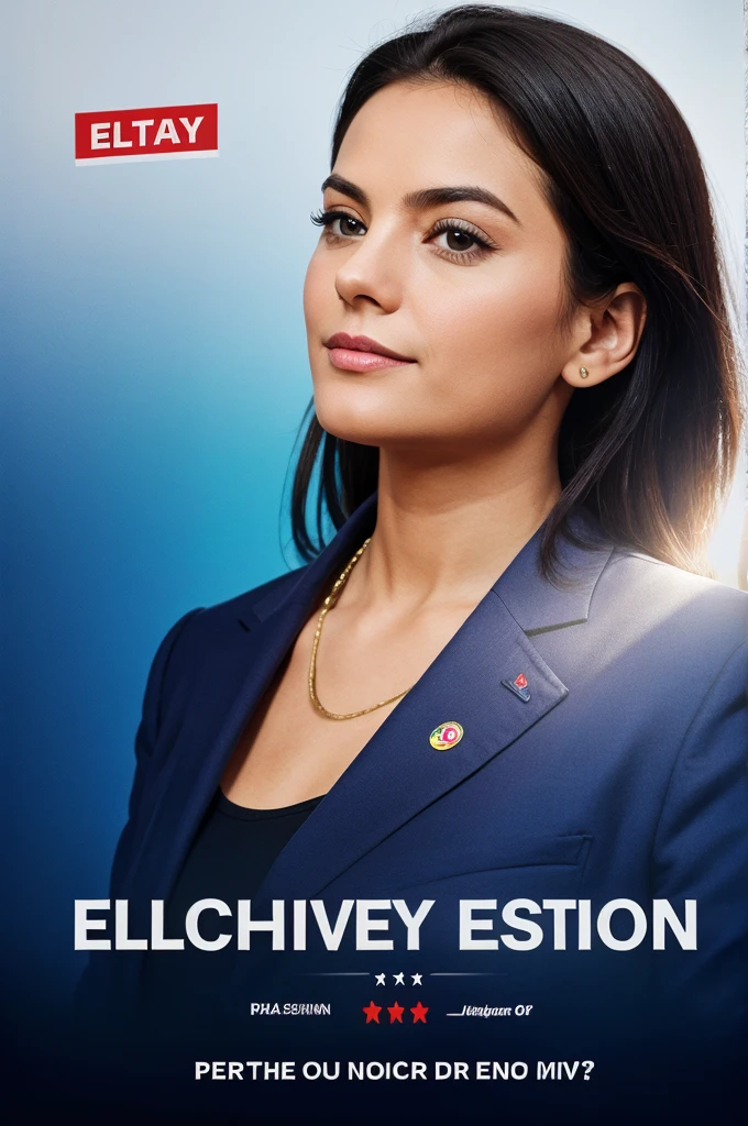 Election poster background