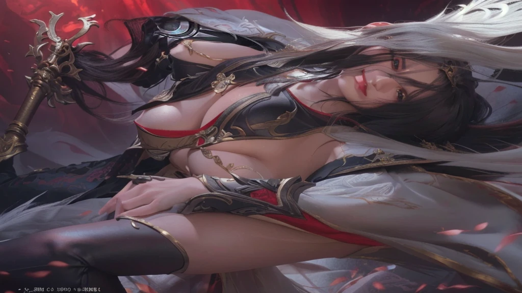 a close up of a 4 girls , peach hair , big booobs , shadowbringers cinematic, 4 k detail fantasy, a beautiful fantasy empress, game cg, xianxia fantasy, xianxia hero, 2. 5 d cgi anime fantasy artwork, cinematic goddess close shot, ruan jia and artgerm, wow 4 k detail fantasy, hyperdetailed fantasy character, Hd, high resolution , hyper realistic, fantastic, Detailed skin texture and face.