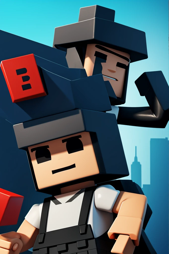 CREATE A ROBLOX HACKER CHARACTER