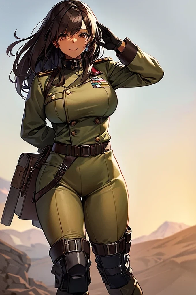confident smile
