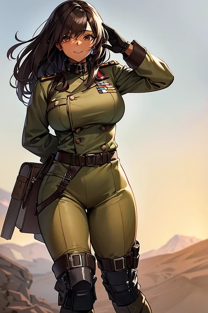 confident smile