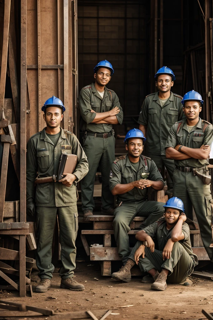 workers with the Eve brand