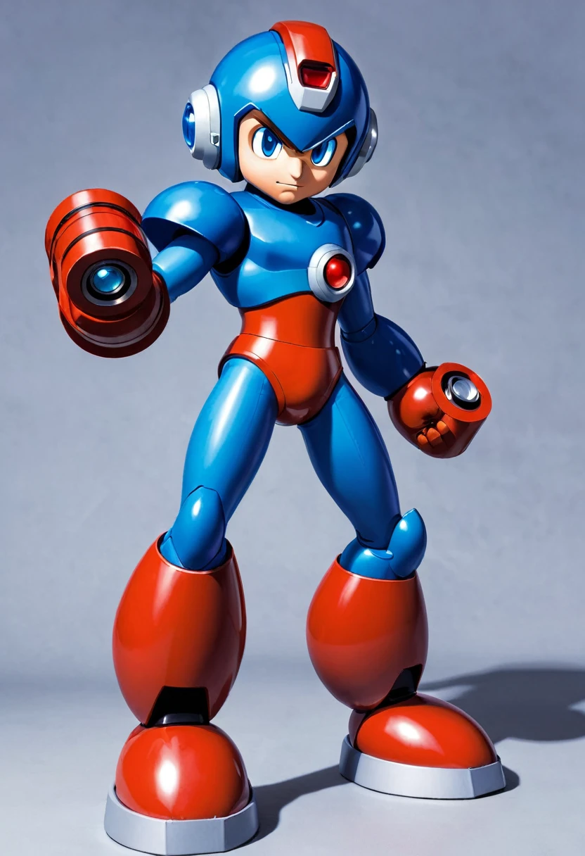 cutman from the NES game megaman, this character has cryokinesis, official art, attack pose, super super dynamic dynamic pose, hero pose, humanoid form, arms akimbo pose, videogame character