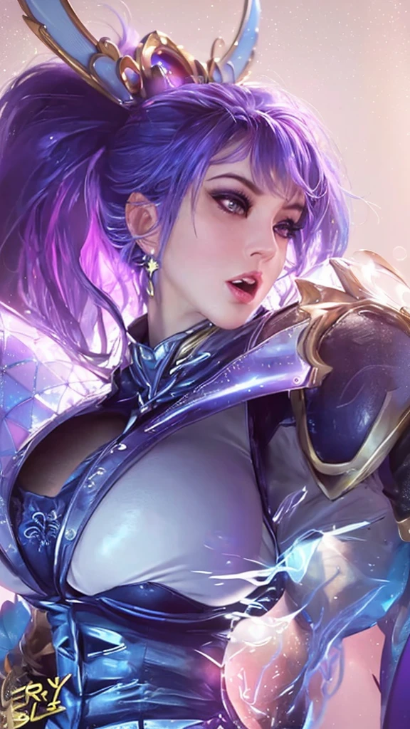 (8k, RAW photo, photorealistic:1.25) ,( lipgloss, eyelashes, gloss-face, glossy skin, best quality, ultra highres, depth of field, chromatic aberration, caustics, Broad lighting, natural shading,Kpop idol) looking at viewer with a serene and goddess-like happiness, Verry big breasts, huge boobs
