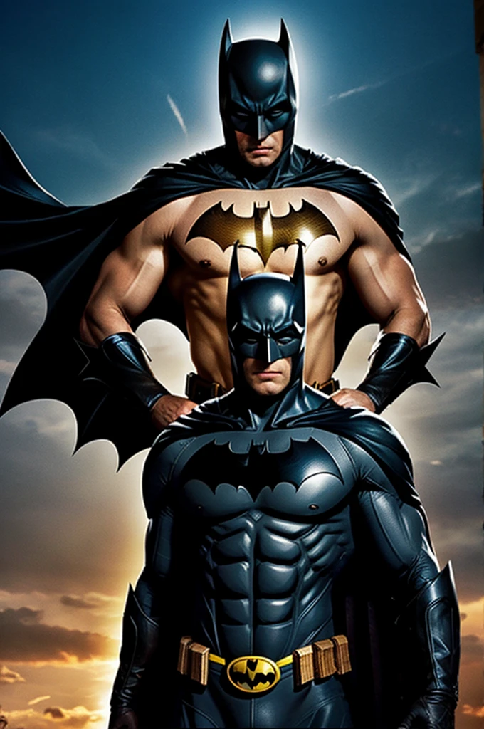 God gives strength and love to Batman