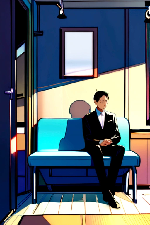 A Producer Age 26 Black Hair Boy Taller Background Waiting Room
