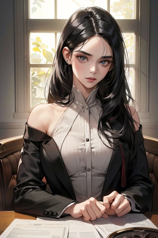 (table top, digital art, digital illustration, 4k, 8k, super detailed, beautiful images, clear image, realistic, RAW photo, perfect face, perfect lines, perfect eyes, soft lighting) ,1 female, (long black hair,straight hair,bullish look,beautiful woman,grace,Make up well,23 is a novel,:1.3),Two handsome men in suits, (human,muscular,solid shoulder width, mens,boyish hairstyle,british gentleman's style,A man in his 30s with a cool expression,28 year old man with a bright smile:1.2),Show your white teeth and smile(embarrassing,shy smile:1.1),garden full of light、squirt、resort sofa、colorful flowers、innocent smile,smile、couple kissing、kiss、the kiss、romance、Afternoon tea、lunch