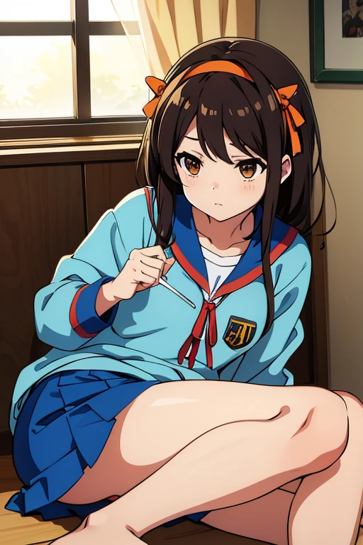 Suzumiya haruhi、underwear、Change of clothes