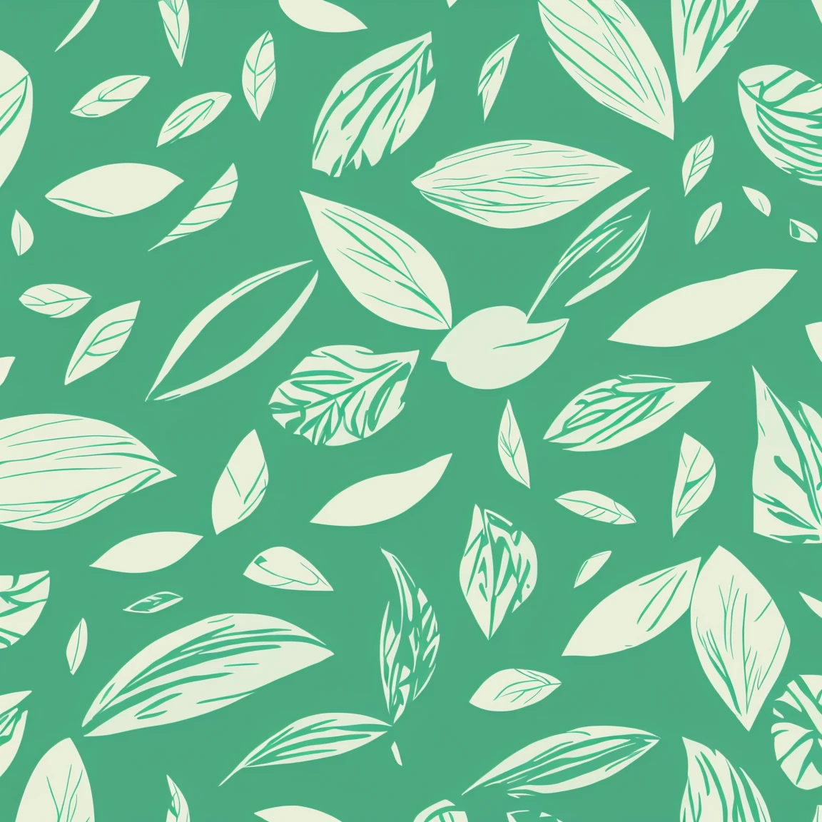 versatile mint green and cornsilk colors art design, ideal for stickers, t-shirts, posters, the design is abstract, smooth lines, its perspective is flat, vector rendering:1.4, Sticker, t-shirt, poster, vector, graphic art, emblem, Art Style: Illustrative, with thick lines. 