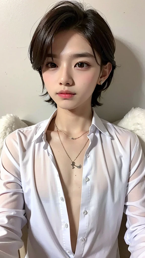angel boy, sweet, piercing look