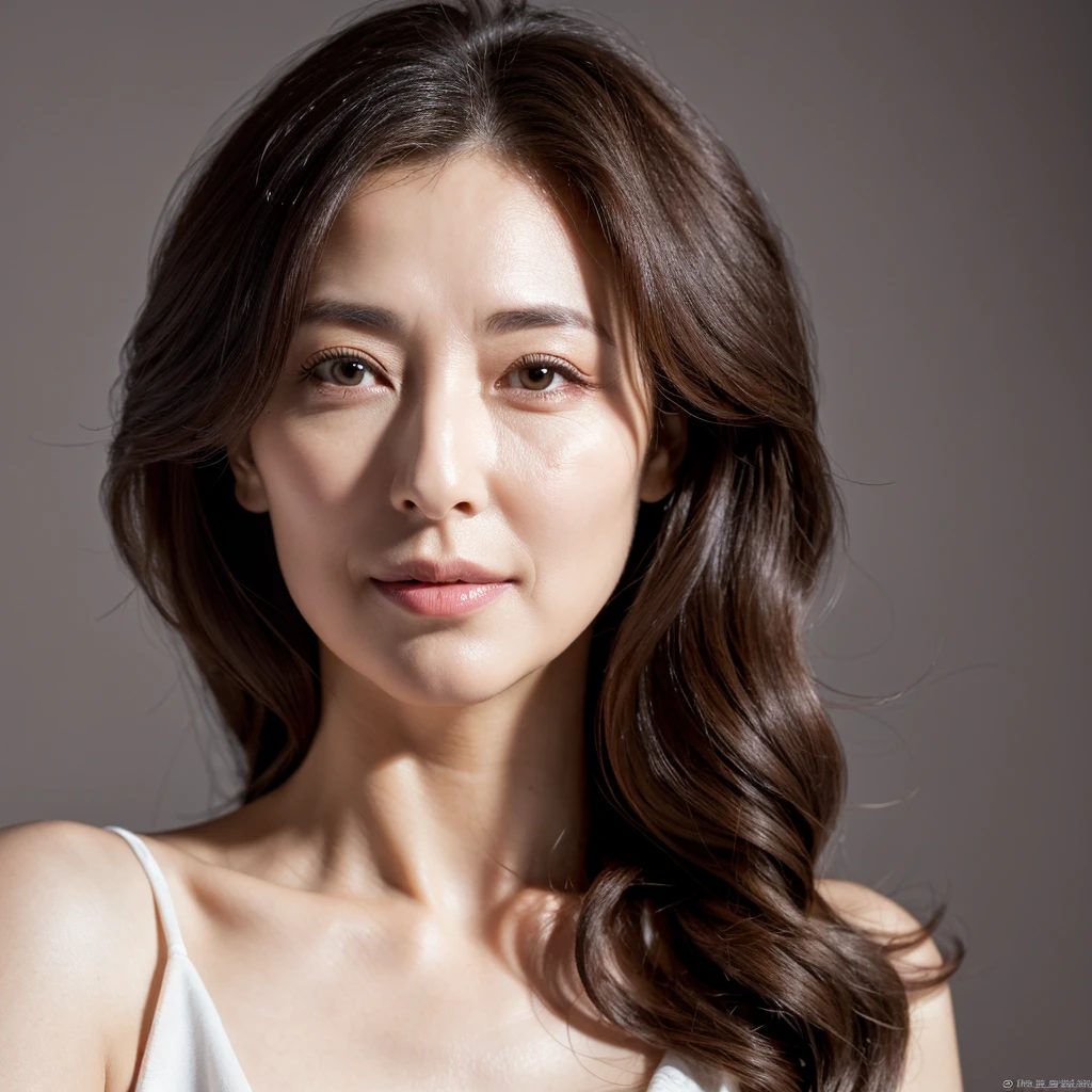 Beautiful mature woman with wavy long hair,Sexy Mature, Ultra-high resolution,(Realistic:1.4), ((Highest quality)), ((masterpiece)), (be familiar with),