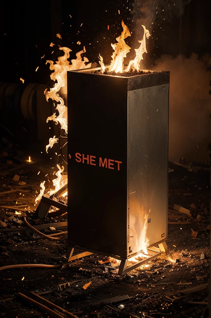 The fire effect logo has the words r2tservice 