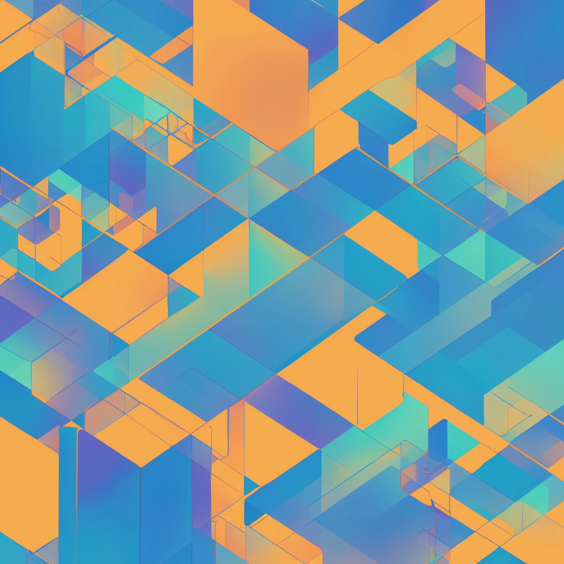 versatile periwinkle and cornsilk colors art design, ideal for stickers, t-shirts, posters, the design is abstract, smooth lines, its perspective is flat, vector rendering:1.4, Sticker, t-shirt, poster, vector, graphic art, emblem, Art Style: Illustrative, with thick lines.
