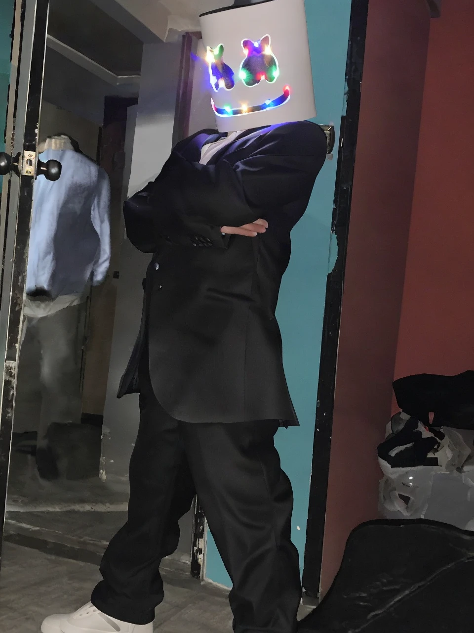 Boy with black suit roblox