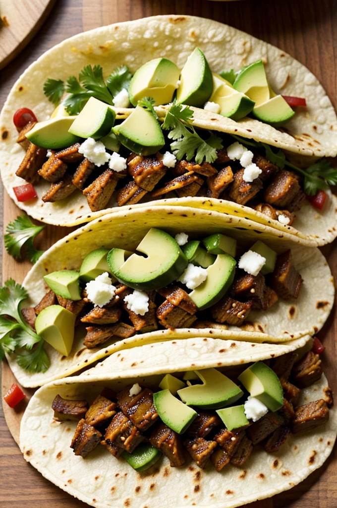 Photo of your tacos after the soccer game