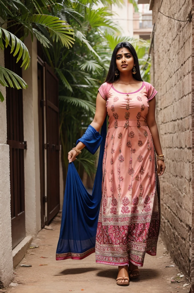 6 feet tall big beautiful indian girl in maxi
