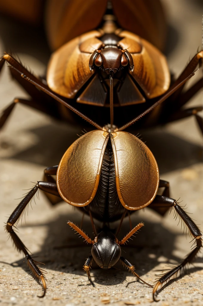 A mutant cockroach