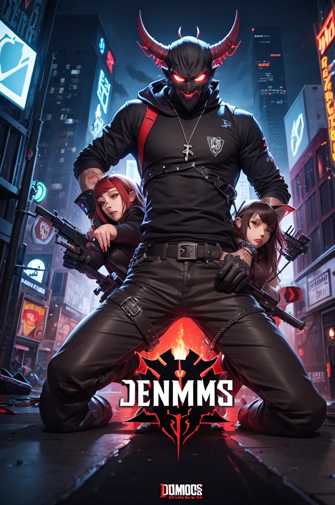 Game gang logo( urban demons)