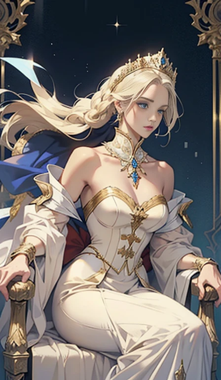 1woman，solo, 23 years old，bit girl , (((underboob)))，medium breasts,  Thin waist，long leges，Raised sexy，Pornographic exposure， solo，Beauty contests，standing on your feet（Background with：the sea，snow mountains，warships，at winter season，Blizzarding，Big snowflakes）On warships， with his long white hair，Long hair flutters in the wind，dynamicposes，Sweat profusely，drenched all over the body，seen from the front， hair straight， mostly cloudy sky，（（（tmasterpiece），（Very detailed CG unity 8K wallpaper），best qualtiy，cinmatic lighting，detailed back ground，beatiful detailed eyes，Bright pupils，（Very fine and beautiful），（Beautiful and detailed eye description），Blue eyes，Redlip，ultra - detailed，tmasterpiece，）），facing at camera，（The upper part of the body），A high resolution，ultra - detailed），revealing breasts，Bare genitalia，  Bulge，legs are open，sexyposture，Camel toes，Flushed complexion，Open-mouthed，frontage，Tsarist Russian officer，Officer's cap，elementary student（Wearing：White cloak，down jacket，White winter officer uniform，Sexy leggings，Armour，Gold wire embroidery，Snowflake decoration）