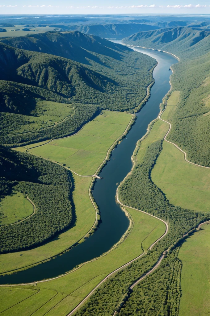 Flat rivers