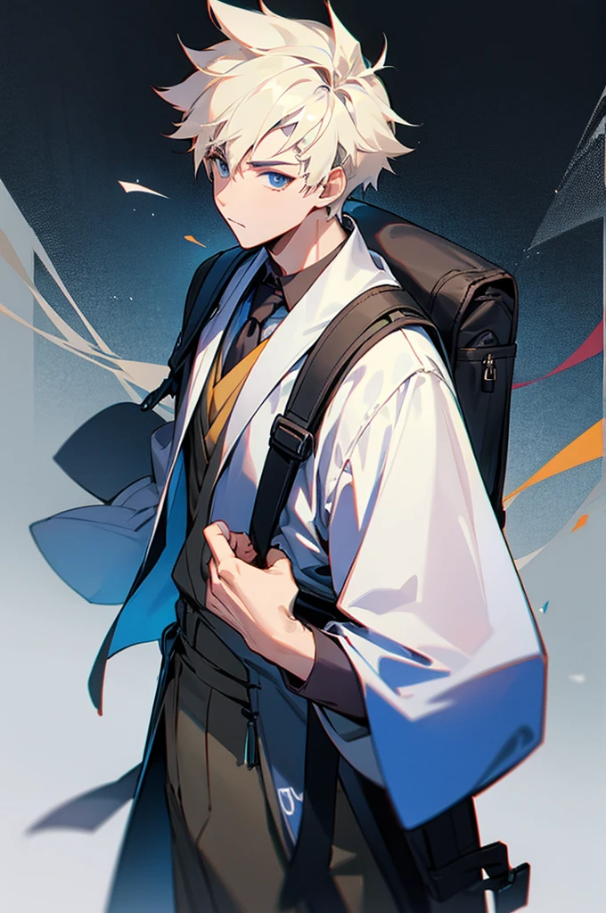 Male ,student background,Backpack,