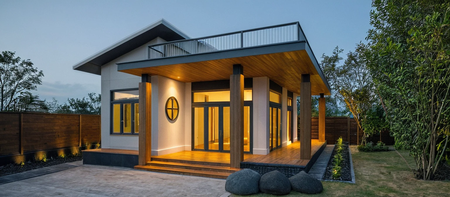 head of&#39;artwork, High quality, best quality, authentique, great detail, En plein air, villa de plain-piedXL, credit group, style de maison moderne dans la rue ,stairs, white wall ,road,pavement, grass, trees, sky, nuvens, (day light:1.1)
