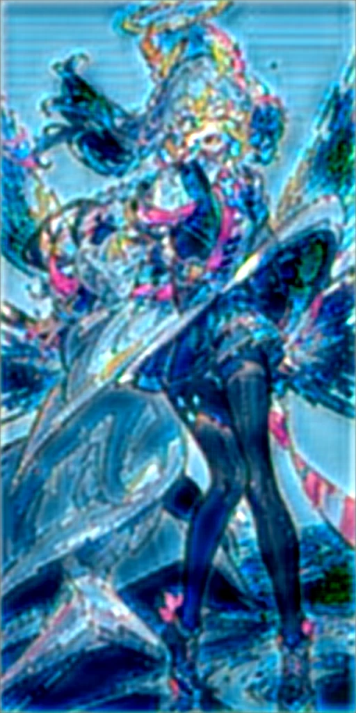 (Highest picture quality),(Master's work),(ultra-detailed),(Detailed eye description:1.0),(lens flare:1.0),(movie poster:1.0),(Tarot border:1.0),the portrait is centered,(close-up:1.0),(nagative space:0.8),(negative space:1.6),(solo),(floating colorful {wind|water magic|ink|crystals|ice|fire|flame|lightning|web|rocks|sand|particles|sparkles|blood}:1.0),(many colorful {soap bubbles|clouds|thorns|spikes|vines|currents|spirals|halos|wings|tatoos|cubes|octahedron}:1.0),(floating {red|green|blue|aqua|purple|yellow|black|white|grey|pink|orange|lime} {ribbons|feathers|particles|blades|droplets|snowflakes|soft balls}:1.0),({crystal|ice|fire|flame|wind|water|earth|stone|space|musical|sonic|vortex} {magic|wings}:1.0), ({ray tracing,glowing|dappled sunlight,light rays,caustics|night,black theme|mysterious,eerie|easygoing,pastel}:1.2), ({colorful|iridescent|multicolored}:1.0),(beautiful detailed glow:1.0),({leaning forward|leaning back|leaning to the side|}:1.2),{(smile:1.0)|(smirk:1.0)|(grim expression:1.0)},({small|small||lips,eyelashes}:1.0),{(open mouth:1.0)|(closed mouth:1.0)|},({eyelashes|eyeshadow||}),{one eye closed|||},({red|green|blue|aqua|purple|yellow|black|white|grey|pink|orange|lime} hair:1.4),({short|long|medium} hair:1.0),({from below|from above|from side|from behind|facing viewer}:1.3),(halo:1.3),(head tilt:1.0),(dynamic pose:1.1),(asymmetrical hair:1.2),({red|green|blue|aqua|purple|yellow|black|white|grey|pink|orange|lime} {armor|dress|collared shirt|suit|outfit}:1.0),({formal|military|techwear|urban style|casual,casual clothes|fantasy,magician|feral,tribal|sci-fi,futuristic}),({plaid skirt|layered skirt|puffy dress|tights|pants|shorts}),({red|green|blue|aqua|purple|yellow|black|white|grey|pink|orange|lime} {eyes|eyes|pupils}:1.4),{(forehead:1.5),asymmetrical bangs|diagonal bangs|hair between eyes|blunt bangs|swept bangs},{one eye covered|ponytail|high twintails|||},{straight hair|wavy hair|drill hair||},{long coat|suit jacket|cloak|sweater|tie||},{(floating c