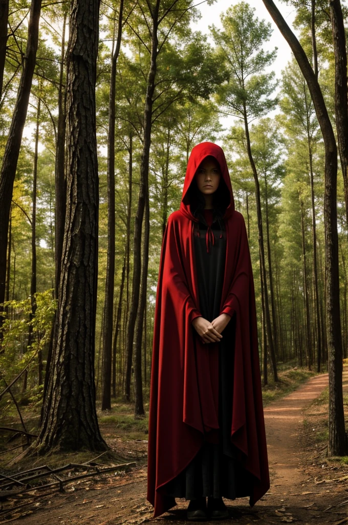 Red-cloaked girl who lives in a small town on the edge of the forest.