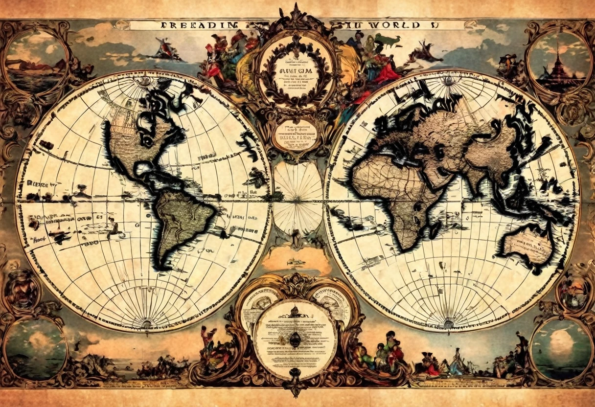 world map