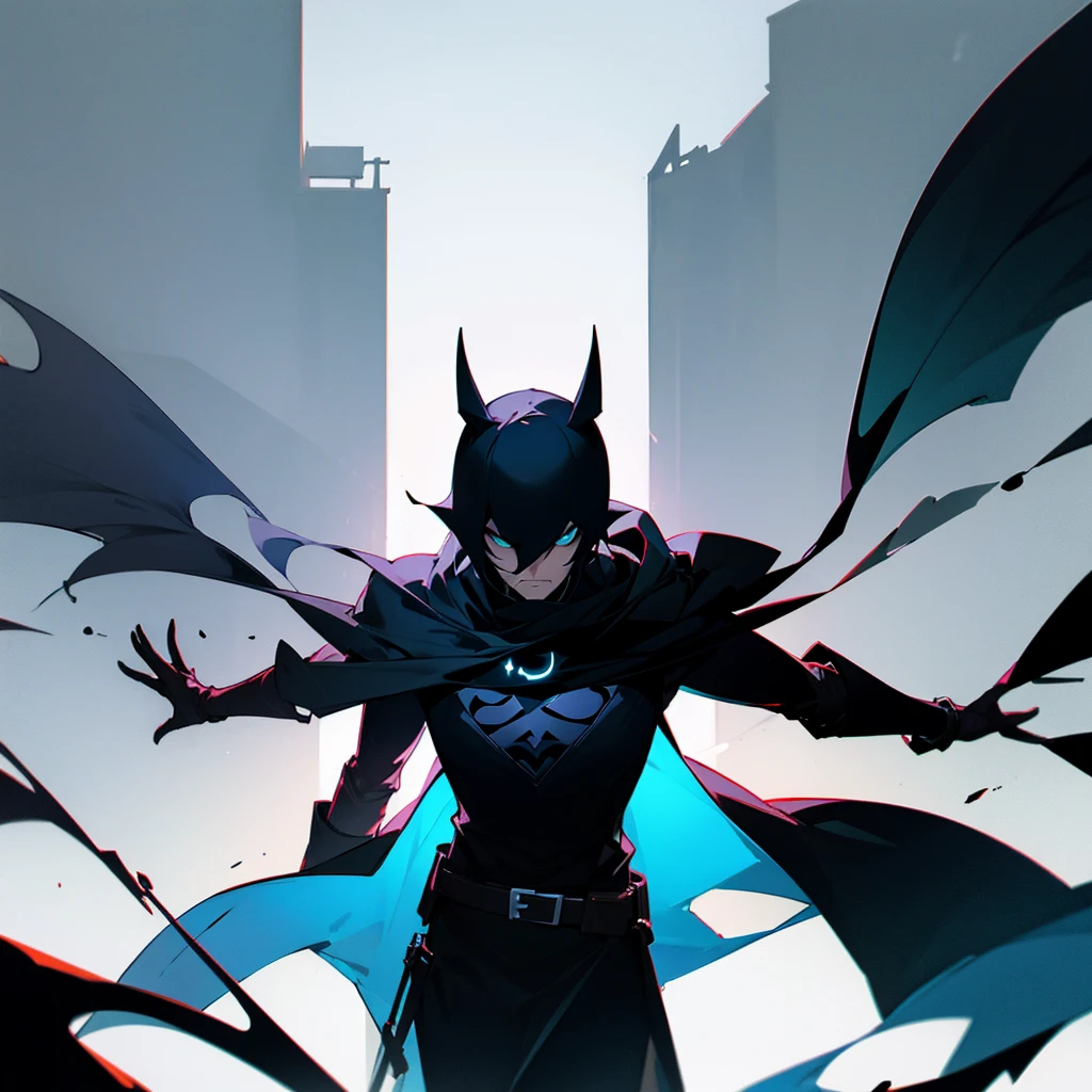 Create a 2D gaming Logo of The Darkest Knights
