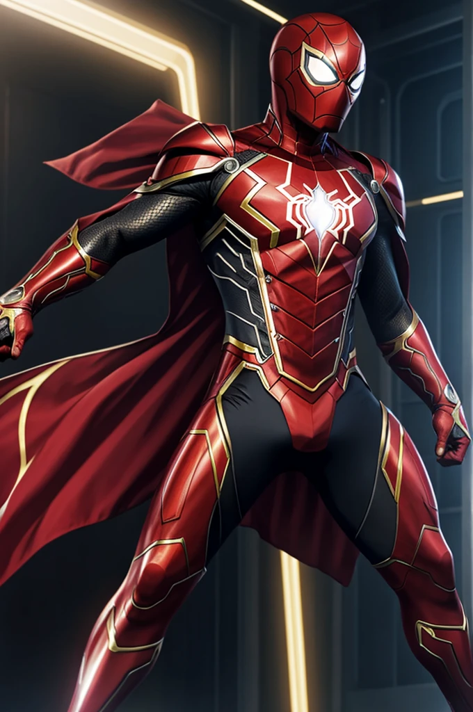 Iron spider style nanotechnology armor 