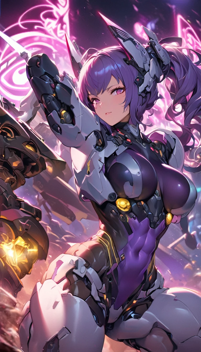 best quality,4k,8k,highres,masterpiece:1.2),ultra-detailed, extremely detailed eyes, extremely detailed body, (large masterpiece digital art), (detailed manga illustration), (detailed line art), ((perfect ???????)), high quality, expressive eyes, full body, tall girl, detailed face, beautiful face, perfect face, ???????, cleavage, gloves, A photograph of mid-twenties Japanese female android made of shiny white and silver translucent glass and plastic, geisha makeup and hairstyle, silver metal internal body mechanisms, dynamic pose, flowing organic construction, glowing golden circuitry, colorful neon trim, glowing circuitry, neon trim, depth of field focus f/2.8, art by H.R. Giger, Greg Rutowski, ????????, thick thighs, toned, emblem, cinematic lighting, dynamic lighting, 4k resolution, dynamic pose, weapon, energy weapon, cover, mecha musume, fortified suit, mechanical parts, headgear, robot joints, ????????, deva battle suit, gloves, Atey Ghailan, Jeremy Mann, Greg Manchess, Antonio Moro, trend in ArtStation, trend in CGSociety, Intricate, High Detail, Sharp focus, dramatic and photorealistic painting art by Midjourney and Greg Rutkowski, Jeff Bridges, ((cartoon style)), Marvel Cinematic Universe style,