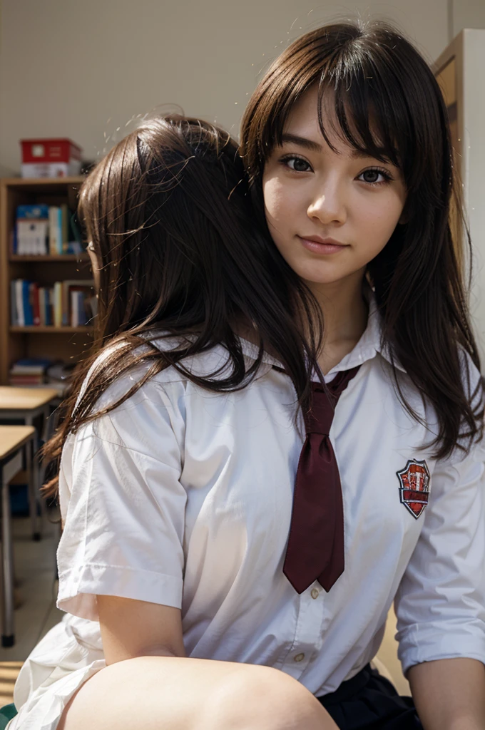 Anime, just friend, women & men, school, cute