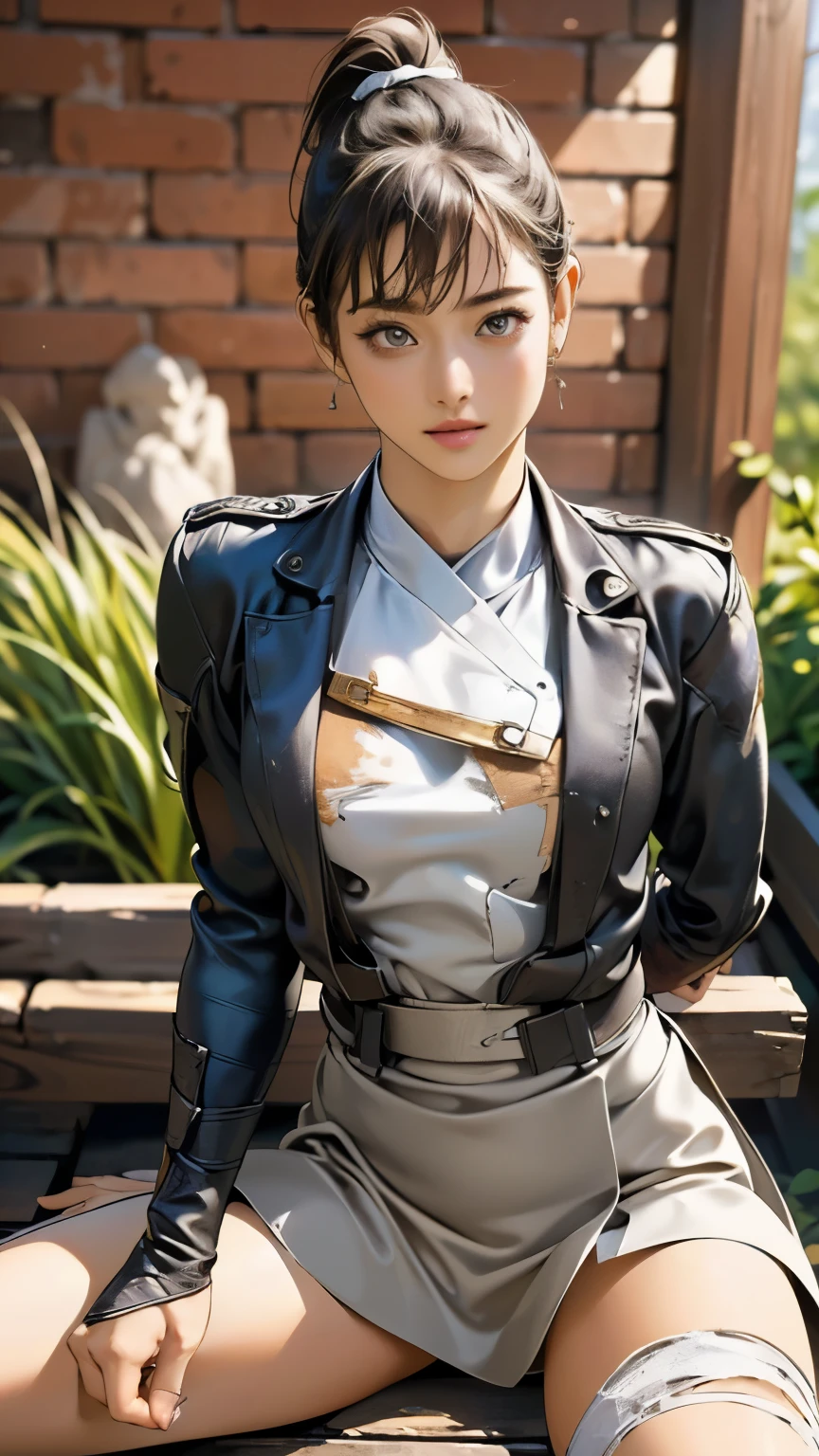 (8K、RAW Photos、Highest quality、Masseter region:1.2)、Super detailed、Super Resolution、(Realistic、Realistic photos:1.37)、Portraiture、、、High-resolution RAW color photos、Professional photography、hVery detailed and beautiful、Very detailed、Race with 8K wallpapers、Amazing detail、Large file size、Official Art、HVery detailed CG Unity 8K Race wallpaper、Very detailed美しい女の子、Very detailed顔、Very detailed目、hVery detailedskin、Very detailed指、hVery detailed nose、Very detailed口、Perfect Anatomy、Detailed Background、Detailed clothing、Girl 1、20-year-old、cute、Realistic body、White skin、Glowing Skin、the body is slim、Black-haired、((short hair))、((Beaver))、(((ponytail)))、(Blunt bangs:1.2)、(5this is)、Lively Faces、Delicate eyes、Source order、((torture chamber))、((Lock))、((Spread your legs and restrain))、((Spread your legs))、((Bind your arms behind your back))、((Foot binding、Spread your legs))、((Disturbed))、((Full nudity))、((Lockにつながれた))、(((Full nudity)))、((torn clothing:1.5))、((The chest is exposed))、((Small and beautiful pink areola))、Earrings、necklace、Looking into the camera、Cowboy Shot、positive、Standing posture、Contrapo、Dynamic Lighting、((Firm D cup))、((Sad look)