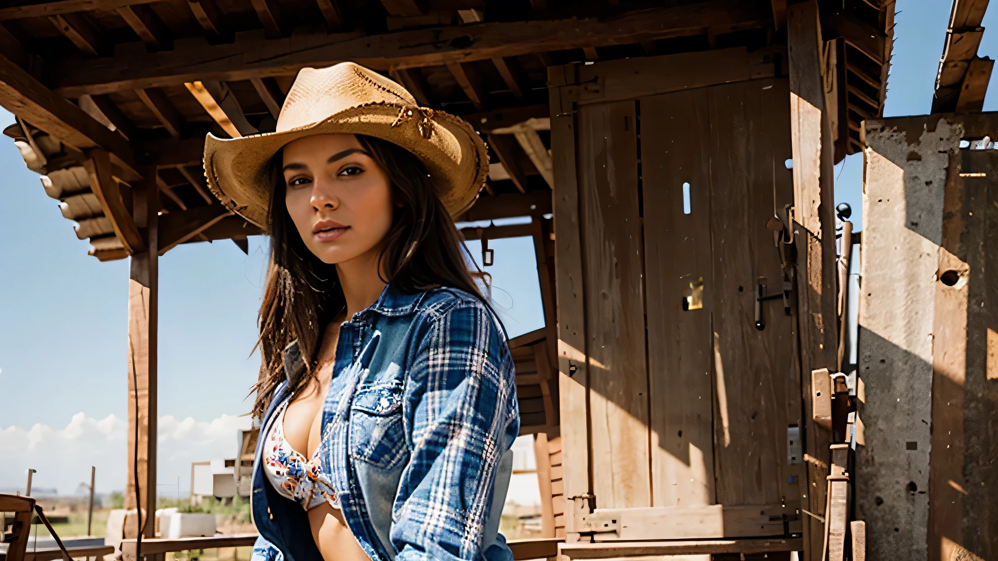 Cowgirl model