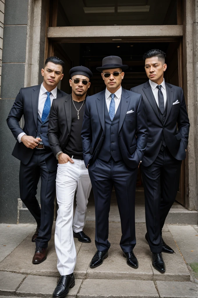 5 member gangster picture
