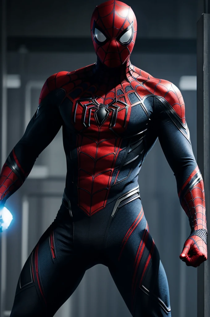 Advanced nanotechnology suit design inspired by Spiderman and Black Panther