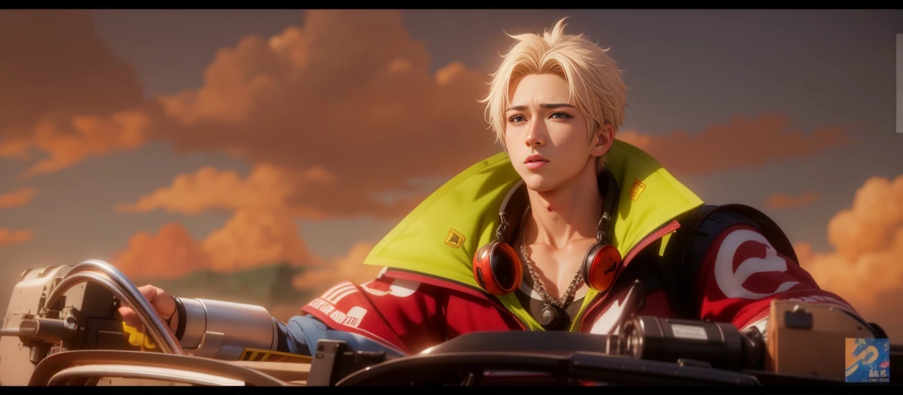 Anime, realistic, 1boy handsome, 4k quality,