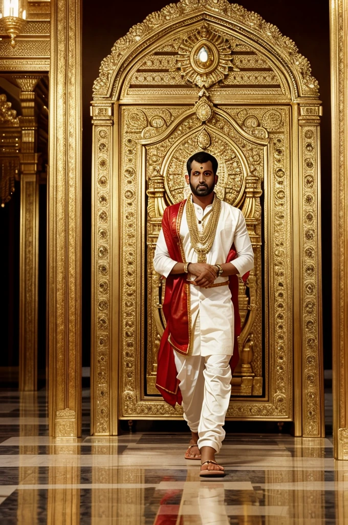Tirupathi Balaji walking