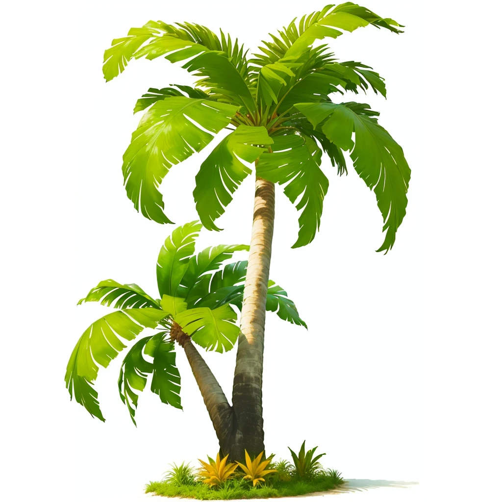 a cartoon Palm tree with oranges on it, coconut tree, Tropical trees, coconut tree, Tropical Palm, Palm tree, strange trees, 背景中的Palm tree, Palm tree从地里长出来, a Palm tree, Palm trees, Palm trees in the background, Palm tree, Tropical plants, with potted Palm trees, abstract tropical landscape, with interior potted Palm trees