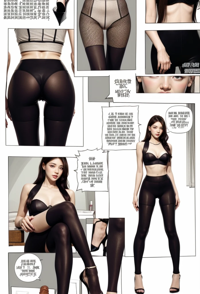 dynamic pose,bondage male,sitting woman,dynamic correct,linedom,anatomical correct:2,cbt, bondage,insertion,Sexy, trampling,cameltoe,thin,(masterpiece, best quality:1.2), comic storyboard:2, leggings, sit astride, femdom,sounding,cbt,hold,smile,colorful,leggings,thin gap,cameltoe,insertion,trembling,juice,spray, Long hair,Lace top,Sexy, Shiny leggings, cleveage, trampling, saliva , Mucus,The beautiful girl in lace top and leggings is sitting astride a pile of skeletons in the center of the picture. She is holding a trembling sausage with juice squeezed out in her hand and smiling. There are multiple comic storyboards in the background,cbt, sausage bondage,sausage insertion,Sexy, trampling sausage with heel, thin gap:2,cameltoe:2,(masterpiece, best quality:1.2),1 beautiful girl,sexy,comic storyboard:2, leggings, sit astride, axially symmetrical:2, ,femdom,sounding,cbt,hold,smile,colorful,leggings,thin gap,cameltoe,insertion,trembling,juice,spray, Long hair,Lace top,Sexy, Shiny leggings, cleveage, trampling, in forest, saliva , Mucus,