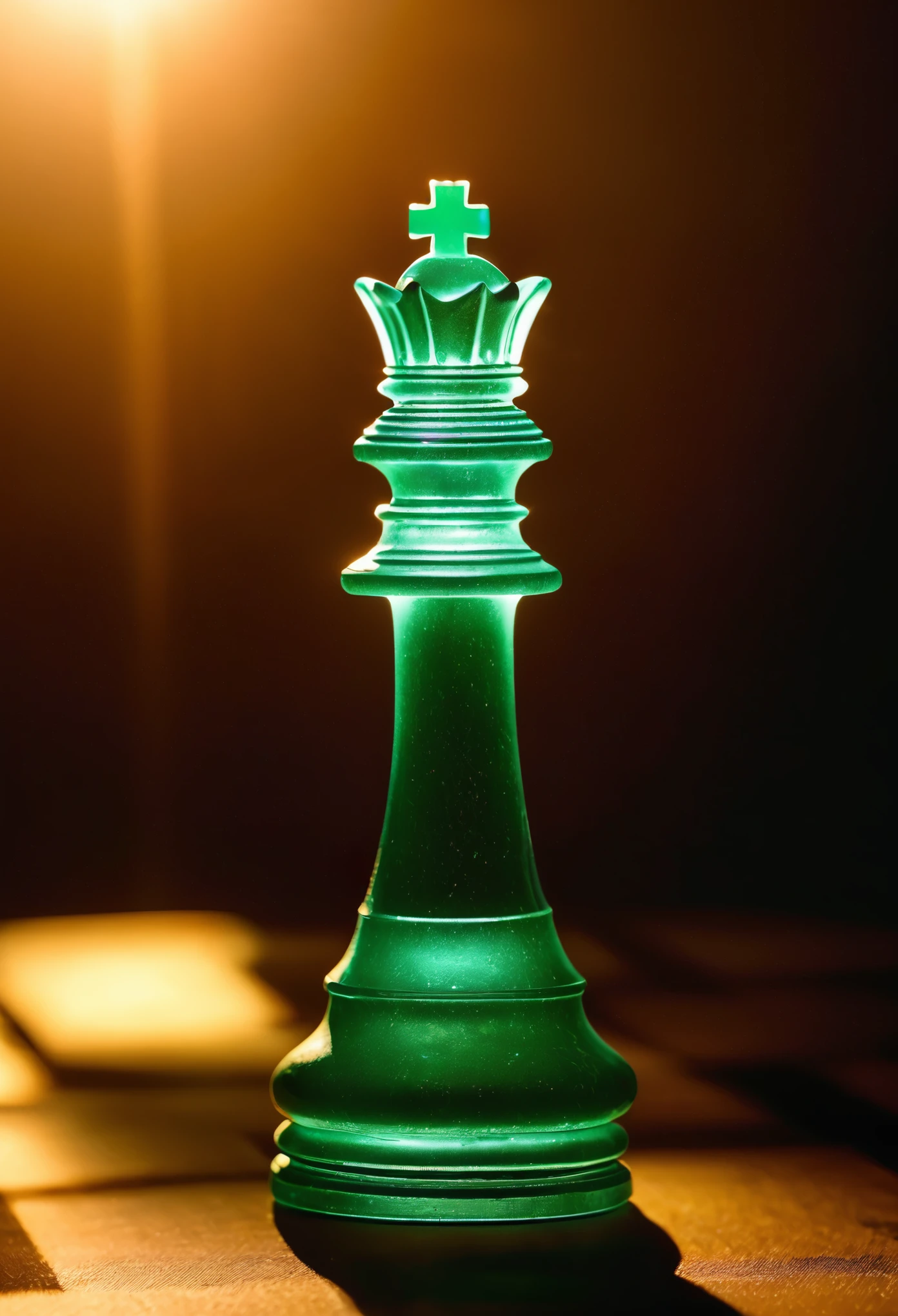 ( queen chess piece by jonathan monk, bioluminescent, sharp focus, photorealism, soft diffuse autumn lights, some sun light ray, dark room wall, canon 5 d 5 0 mm lens