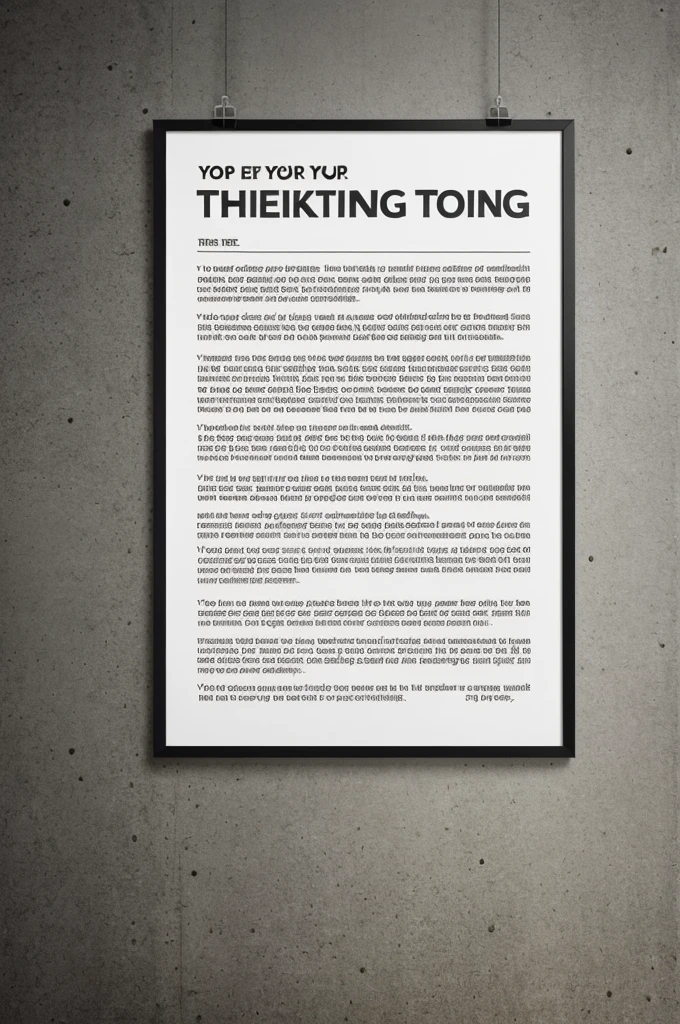 Present a thinking poster with a phrase or short message alluding to thinking and the cognitive process., or affective process assigned to your group, referring to how it influences education. (A3 size, As minimum). 2. Present an image alluding to the phrase, in another document of proportional size.